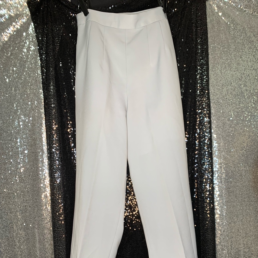 Medium Powder Blue Slim Trousers